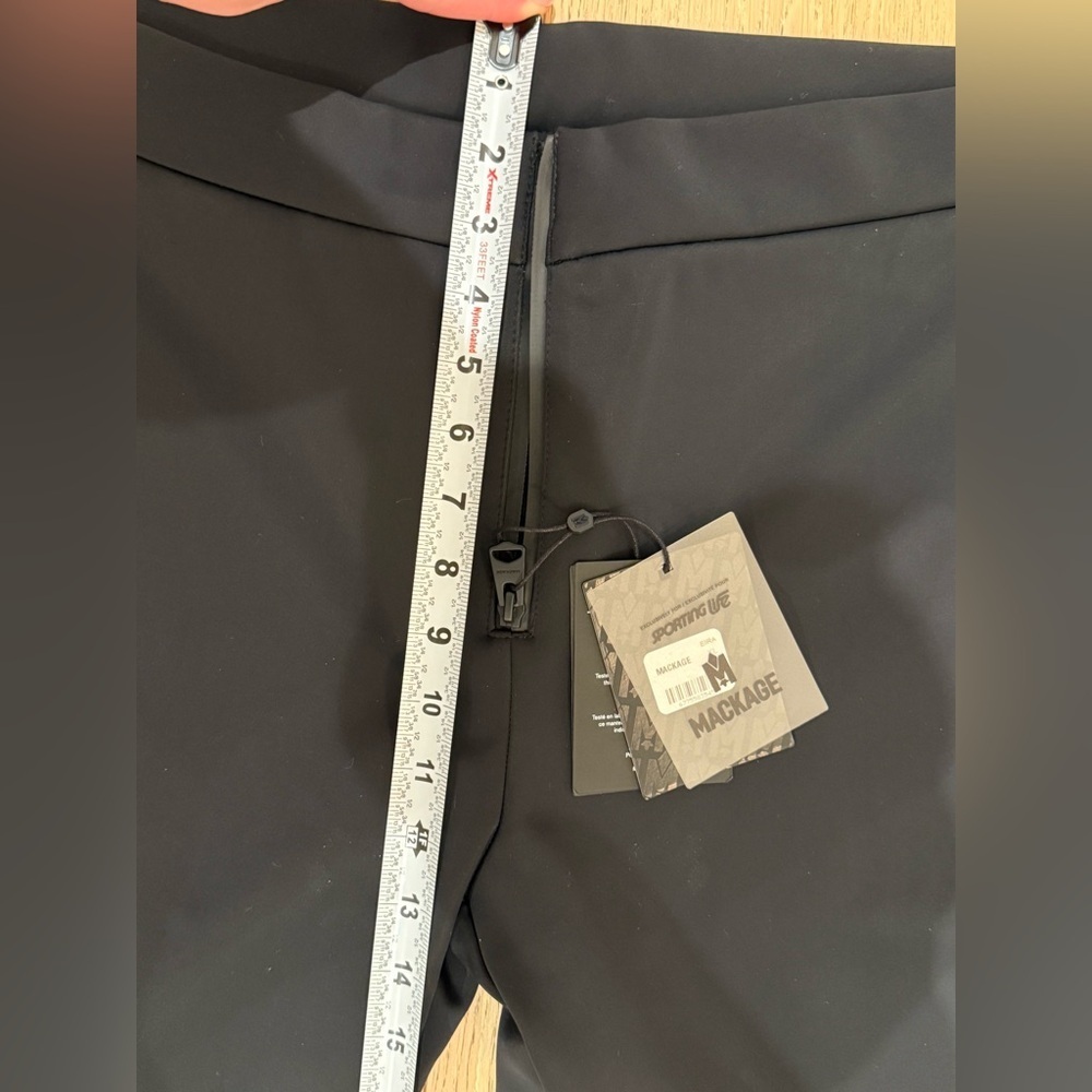 Mackage EIRA XL Black Luxe Ski Pants Water Resistant Stretch NWT Snow Pants BNWT - Picture 8 of 13